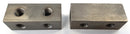 Smeernippelblok 2-gats, haaks, G1/4, RVS316, 40x40mm