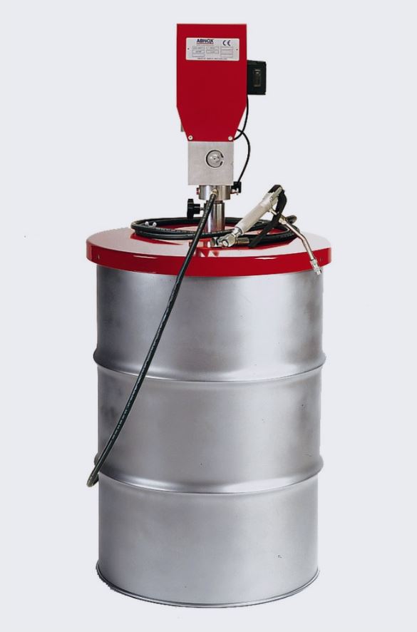 ABNOX elektrische vatpomp 180 kg vaten, bestaande uit:
