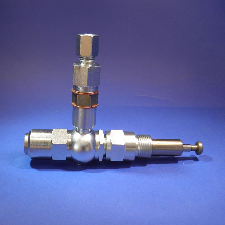 Pump element with 6 mm plunger and 8 mm pipe connection