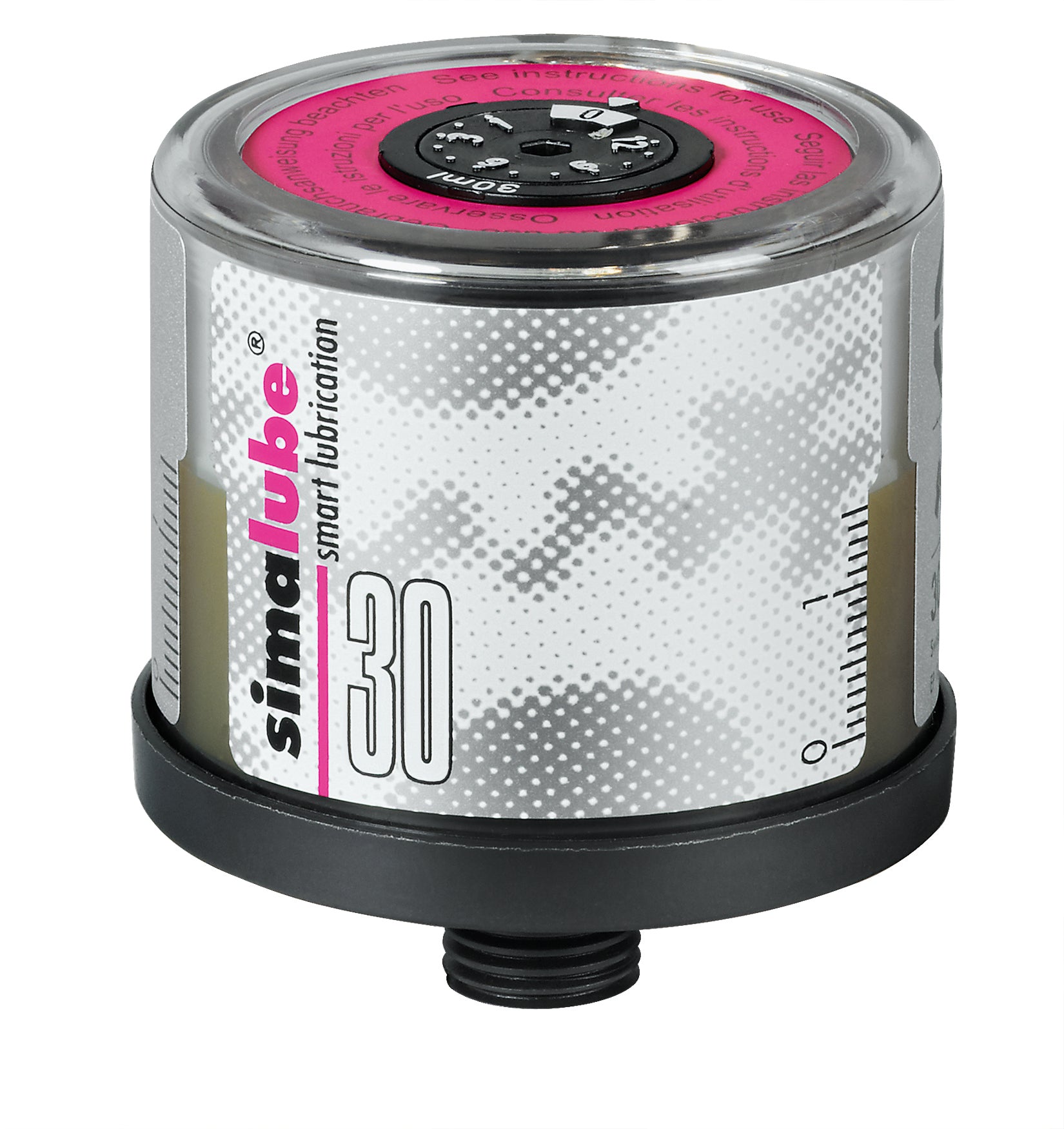 Simalube lubrication cartridge filled with high temperature grease 30ml