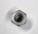 Draadadapter 1/4  BSPP bi x M10 x 1 bui - L=24mm - RVS316