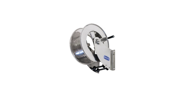 Flexbimec stainless steel manually operated hose reel (9353)