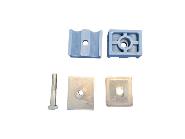 Twinfix beugel compleet, 2x ø15mm, staal