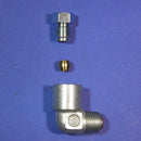 Dropsa right angle valve connection 4 mm male 1/8 BSP x female 5/1