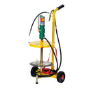 MecLube pneumatic barrel pump 60:1, 18-30kg, Ø310, complete, mobil