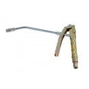 MecLube high pressure grease gun pipe nozzle, straight swivel