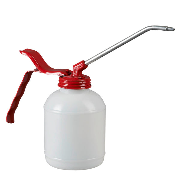 Pressol plastic oil syringe 350 ml, rigid spout 135 mm