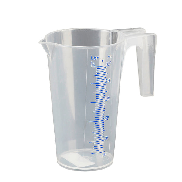 Pressol transparent measuring cup, 0.25 liter