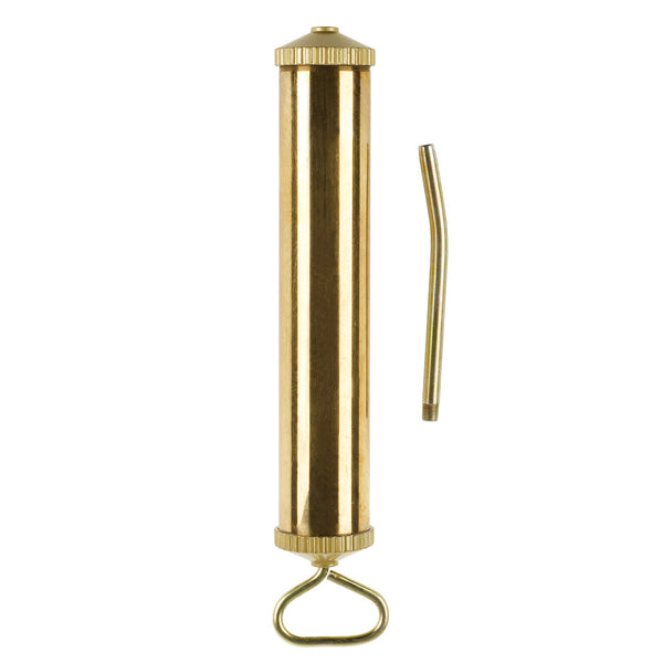 Pressol carter syringe 500 ml. brass