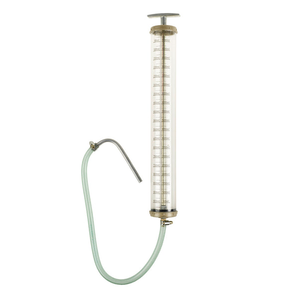 Pressol carter syringe 1000 ml. transparent