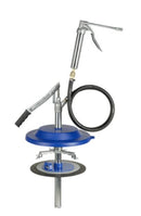 Pressol manual barrel pump 18 kg., grease gun included