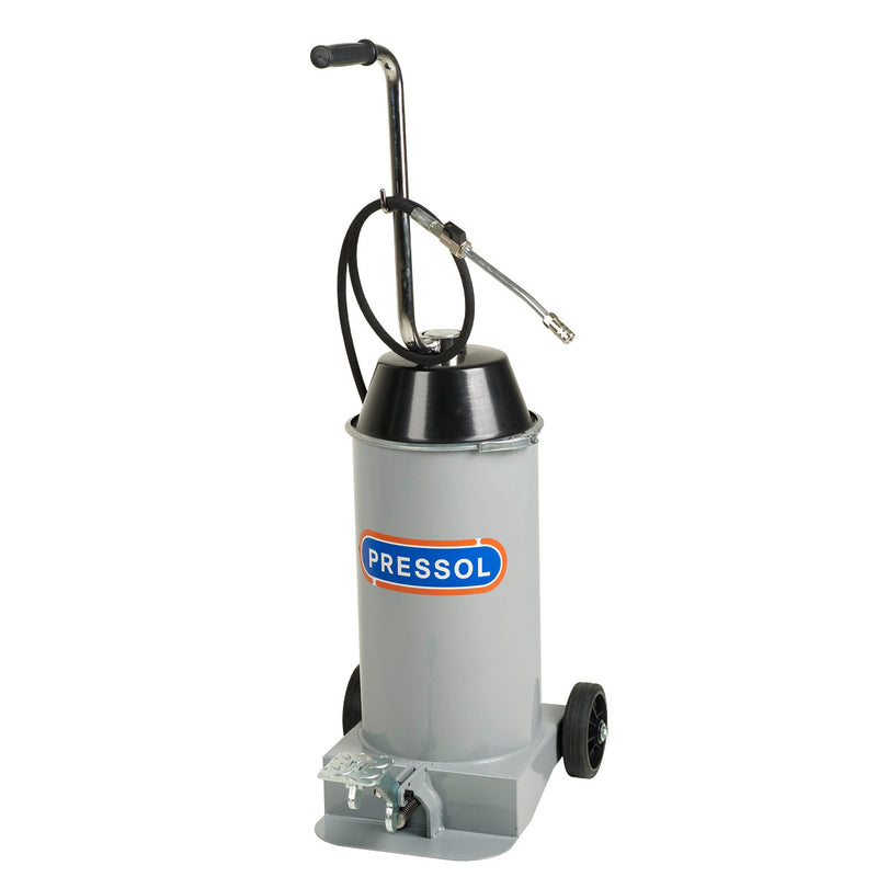 Pressol foot operated grease pump mobile, 15 kg