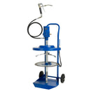 Pressol pneumatic barrel pump 50: 1 for 50kg barrels, 4m, mobile