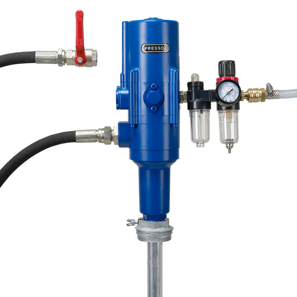 Pressol pneumatic pump 5:1, DW, NEF, installation set