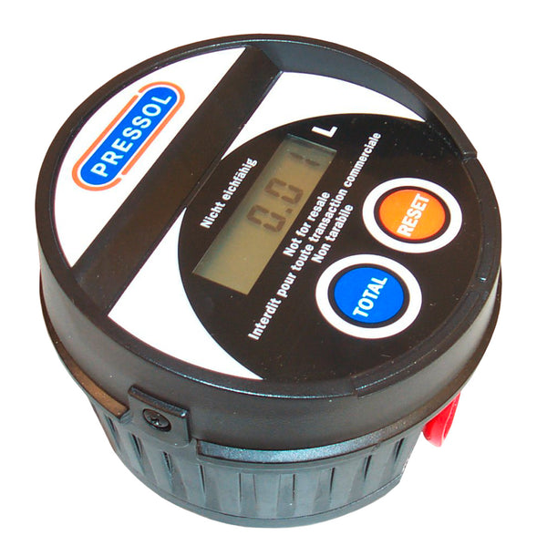 Pressol digital in-line oil meter G1/2