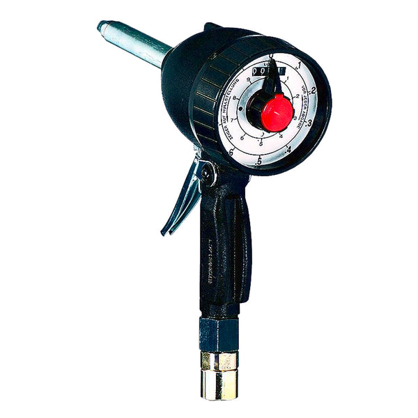 Hose end meter, mechanical, NEF, with angled spout