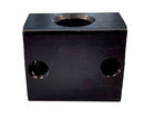 Anodized aluminum block 1-fold - 1/8 BSP complete