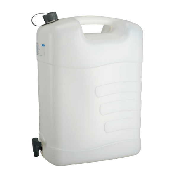 Pressol white plastic  jerrycan 35l + drain tap