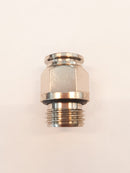 Simalube rechte push-in nippel G1/4 bui voor slang Ø8mm