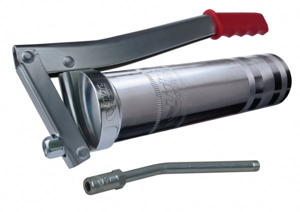 MATO Lube-shuttle grease gun with nozzle and hydraulic lubrication head