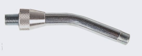 ABNOX bent extension pipe L = 100 mm G1/8 (f. 406/1)