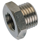 Verloopring type VR-P 1/8 BSP - M5 messing vernikkeld