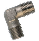 Angle double nipple type KN 1/4 - 1/4 BSPT brass