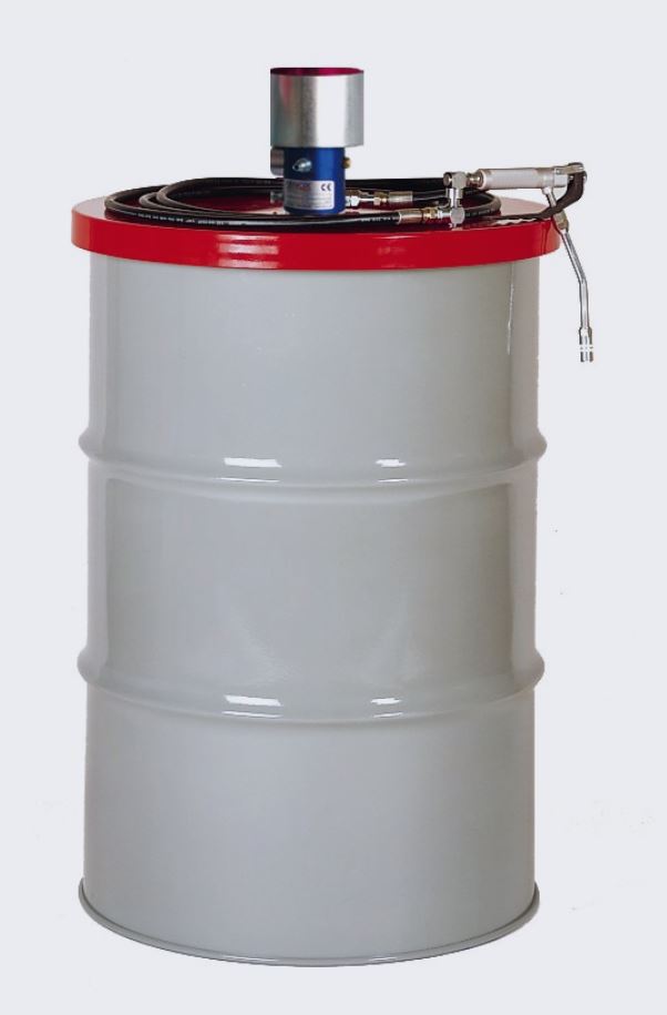 ABNOX pneum vatpomp (60:1) / 200 kg vaten, bestaande uit: