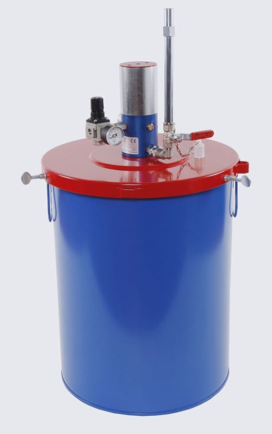 ABNOX pneumatic filling device (5:1) for 20-25kg drums