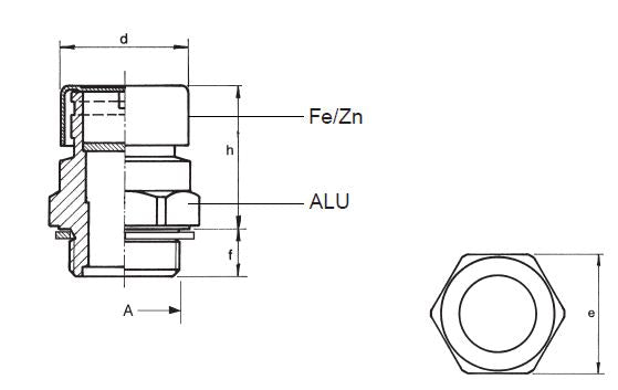 Fill & Vent Plug (Labyrinth) G1. 1/4