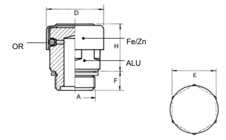 Vul- en ontluchtingsplug M22 x 1,5(OA)