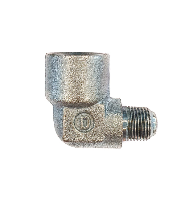 Dropsa right angle valve connection 6 mm - male 1/8 BSP x female 1/4