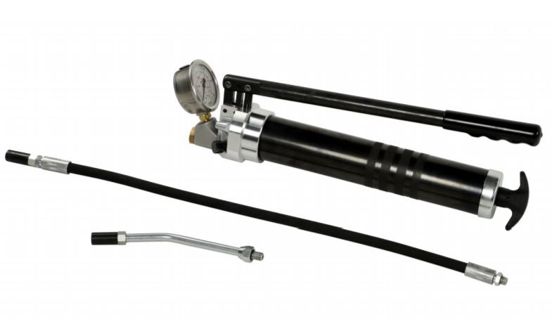ABNOX pressure gauge lever grease gun 450 bar - rod