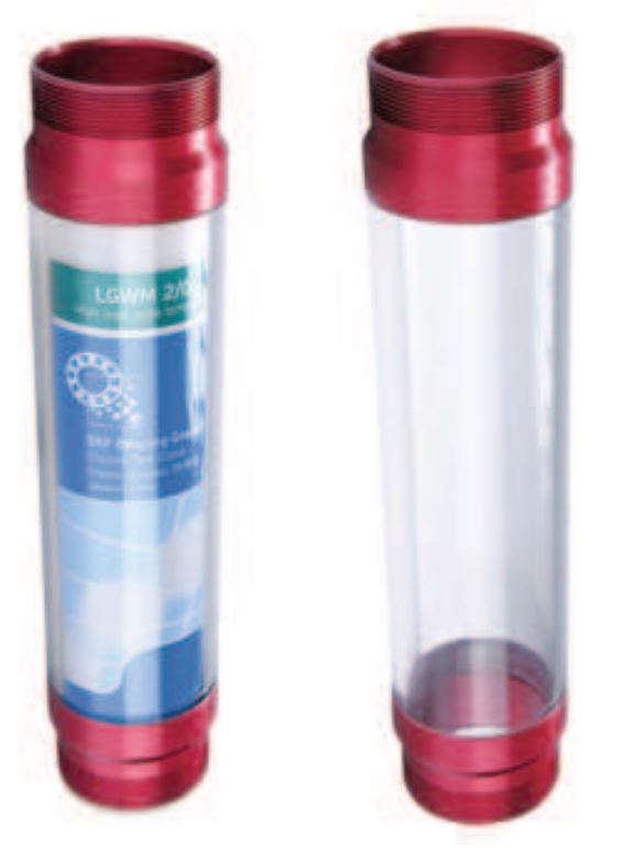 Alemite transparent cylinder conversion kit.