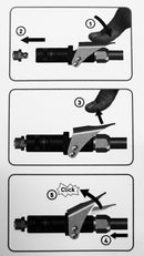 MATO SafeLock hydraulic mouthpiece - G1/8, extended version