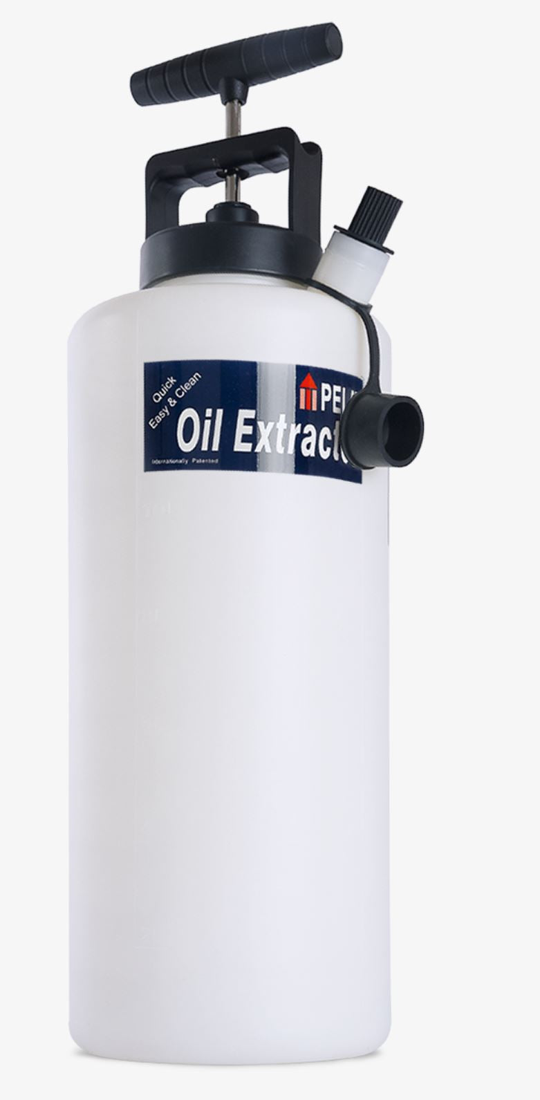 PELA manual vacuum pump, 14 liter capacity