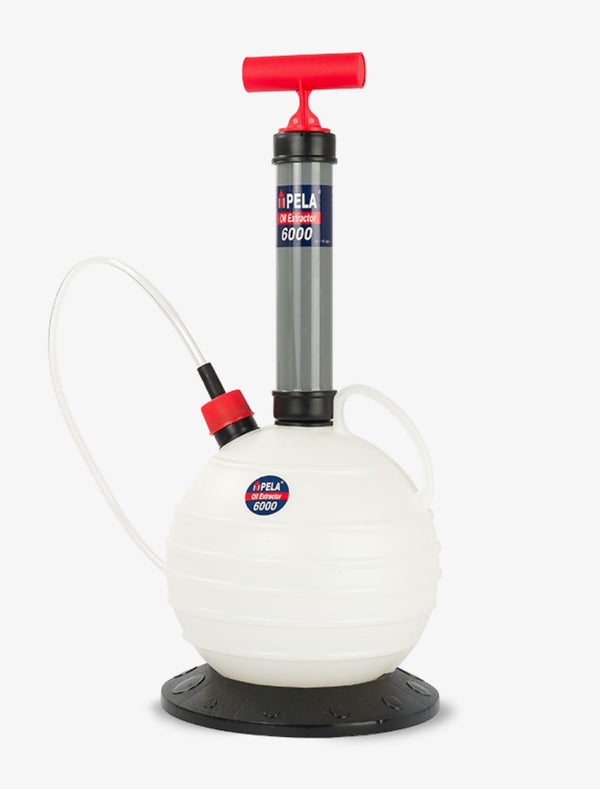 PELA handbediende vacuumpomp, inhoud 6 liter