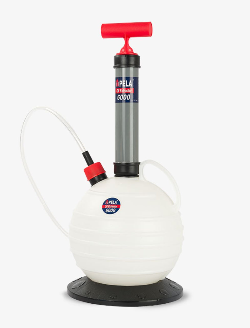 PELA manual vacuum pump, capacity 6 liters