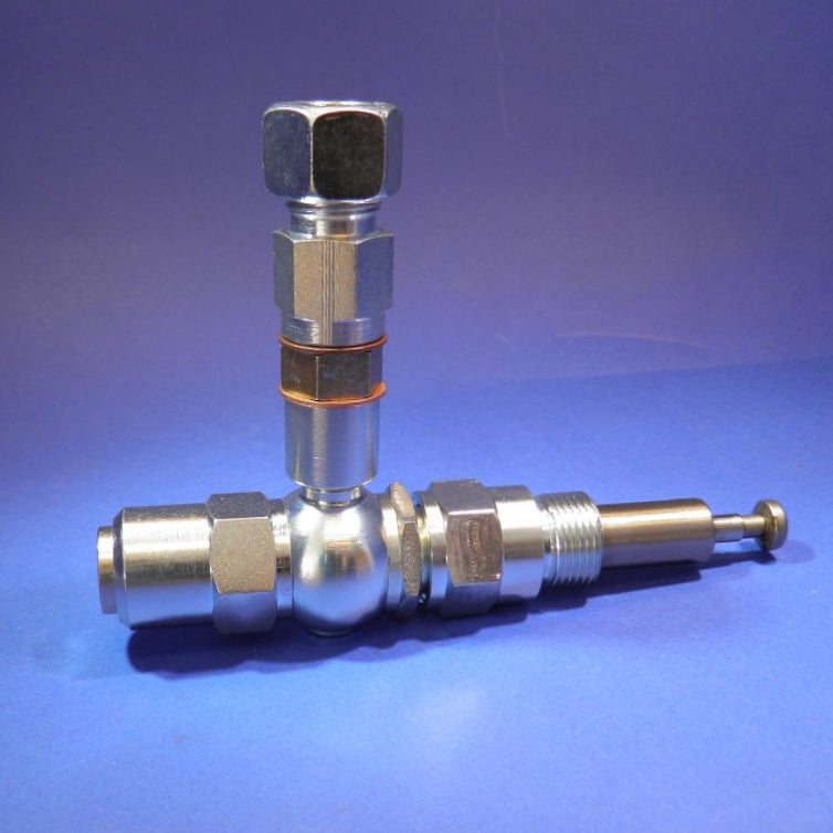 Pump element with 6 mm plunger and 10 mm pipe connection