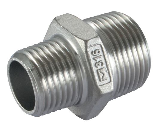 Adapter nipple stainless steel 316 type VN-245-stainless steel 1 - 1/2