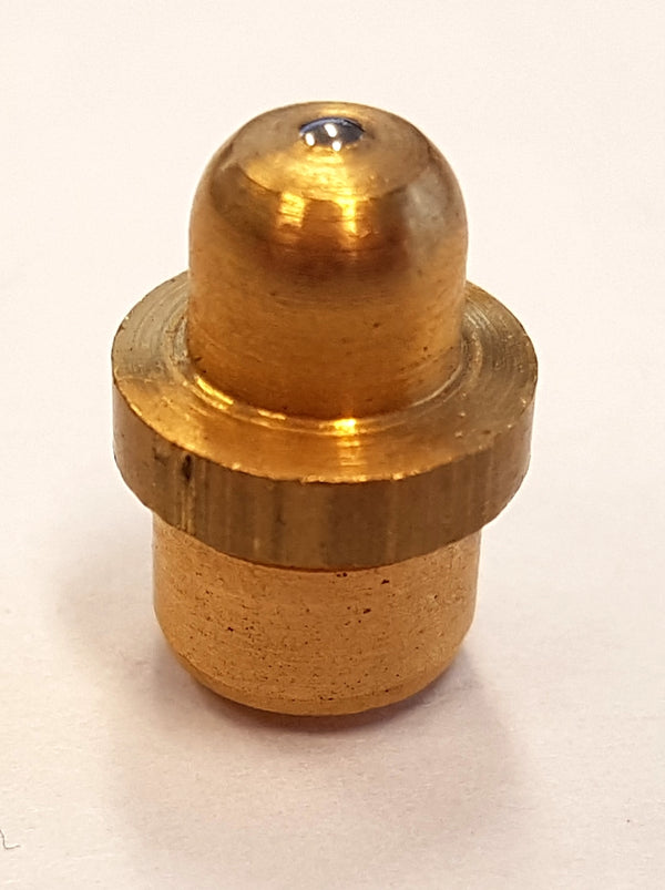 Button head grease nipple SB1-E weft ø8 mm brass