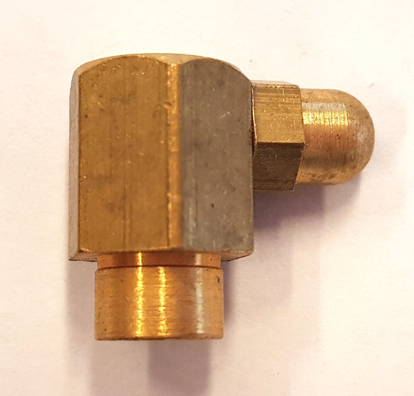 Button head grease nipple SB3-E weft ø6 mm brass (ASAS)