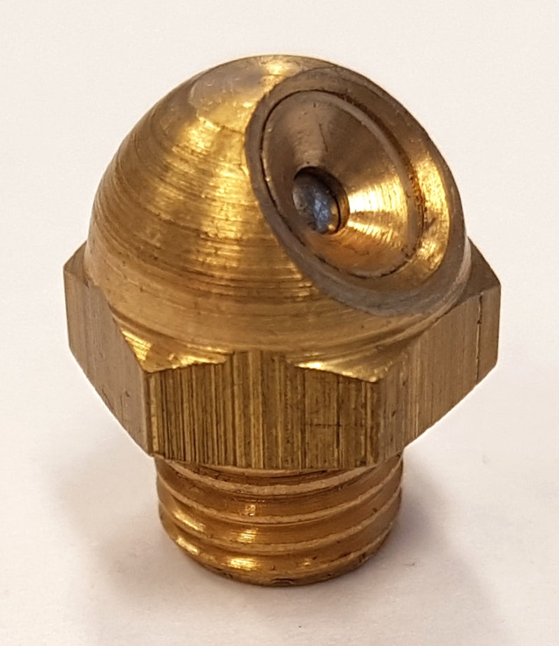 Flush type grease nipple SC2 - M8 x 1.25 brass