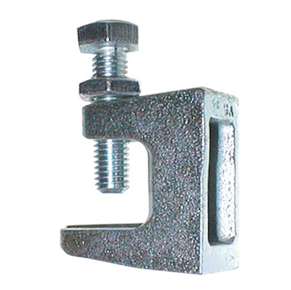 Beam clamp M10 - 1-22, galvanized steel