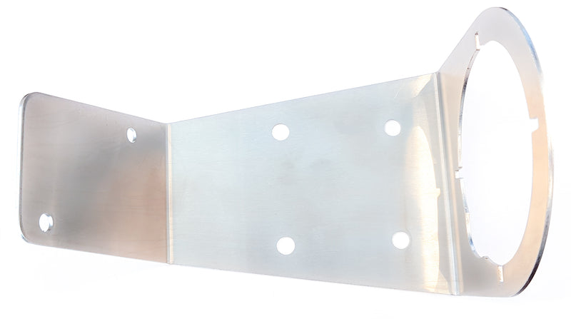 Stainless steel mounting plate Ultimate 500 + space for distributor