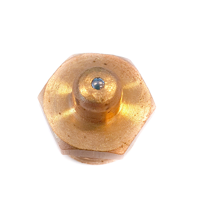 Ball head grease nipple SB1 - M10 x 1.5 brass