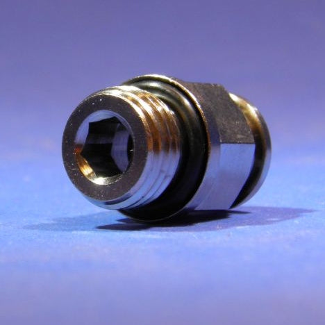 Straight screw-in coupling push-in 4 x G1 / 8