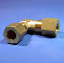 Right angle coupling ø 12 brass
