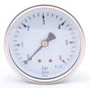 Pressure gauge 0-600 bar, 1/4 rear connection (f. 1155-063-0600)