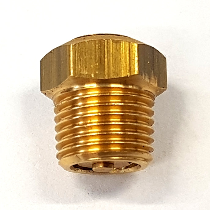 Brass venting nipple 4089MS-M10 x 1.0 - 3.2-5.6 bar